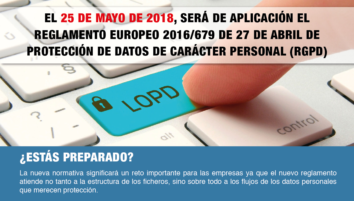 desaparecer Antagonismo Perca Servicio de Adaptación al Nuevo Reglamento de LOPD | Fempa