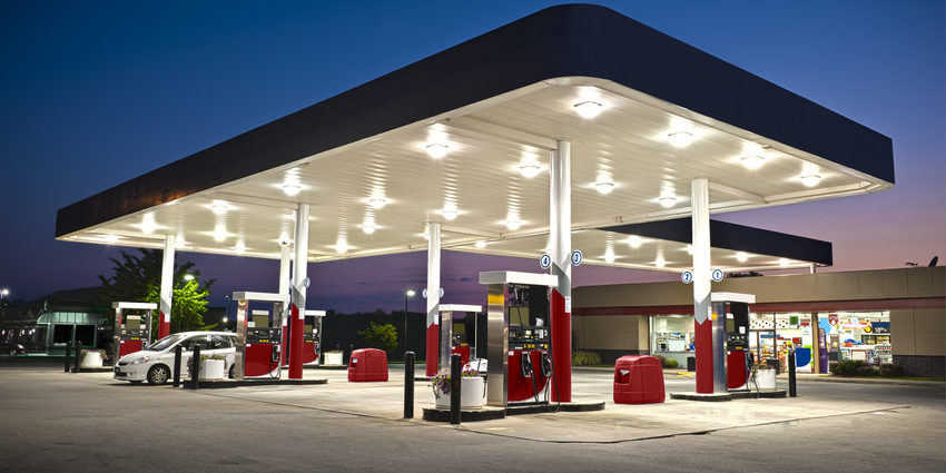 Attractive Gas Station Convenience Store