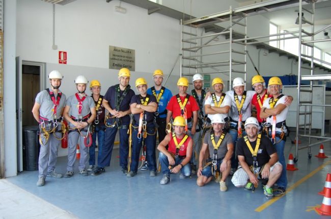 Prácticas curso de trabajos en alturas 11_06_14